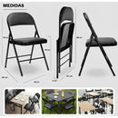 Silla Plegable Premium Acolchada 🏆 -STK-1222