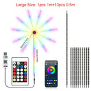 Tiras LED con Forma de Fuego Artificial