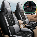 AutoLux™ Funda para Auto en Cuero Legítimo con AirBag + 3 Regalos