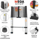 Escalera Telescópica - Mega Shop