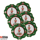 JUEGO COMPLETO NAVIDEÑO PARA LA MESA – 24 PIEZAS (PORCELANA)