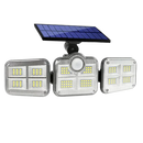 Reflector Led Solar Con 3 Cabezales 800W