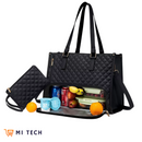 Bolsa de Mano Premium 3 en 1 para Mujer – con Compartimento Térmico y Cartera de Regalo