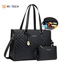 Bolsa de Mano Premium 3 en 1 para Mujer – con Compartimento Térmico y Cartera de Regalo