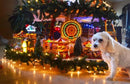 SUPER ÁRBOL DE NAVIDAD – CON ILUMINACIÓN, TREN, NORIA, CASA ¡Y MUCHO MÁS!